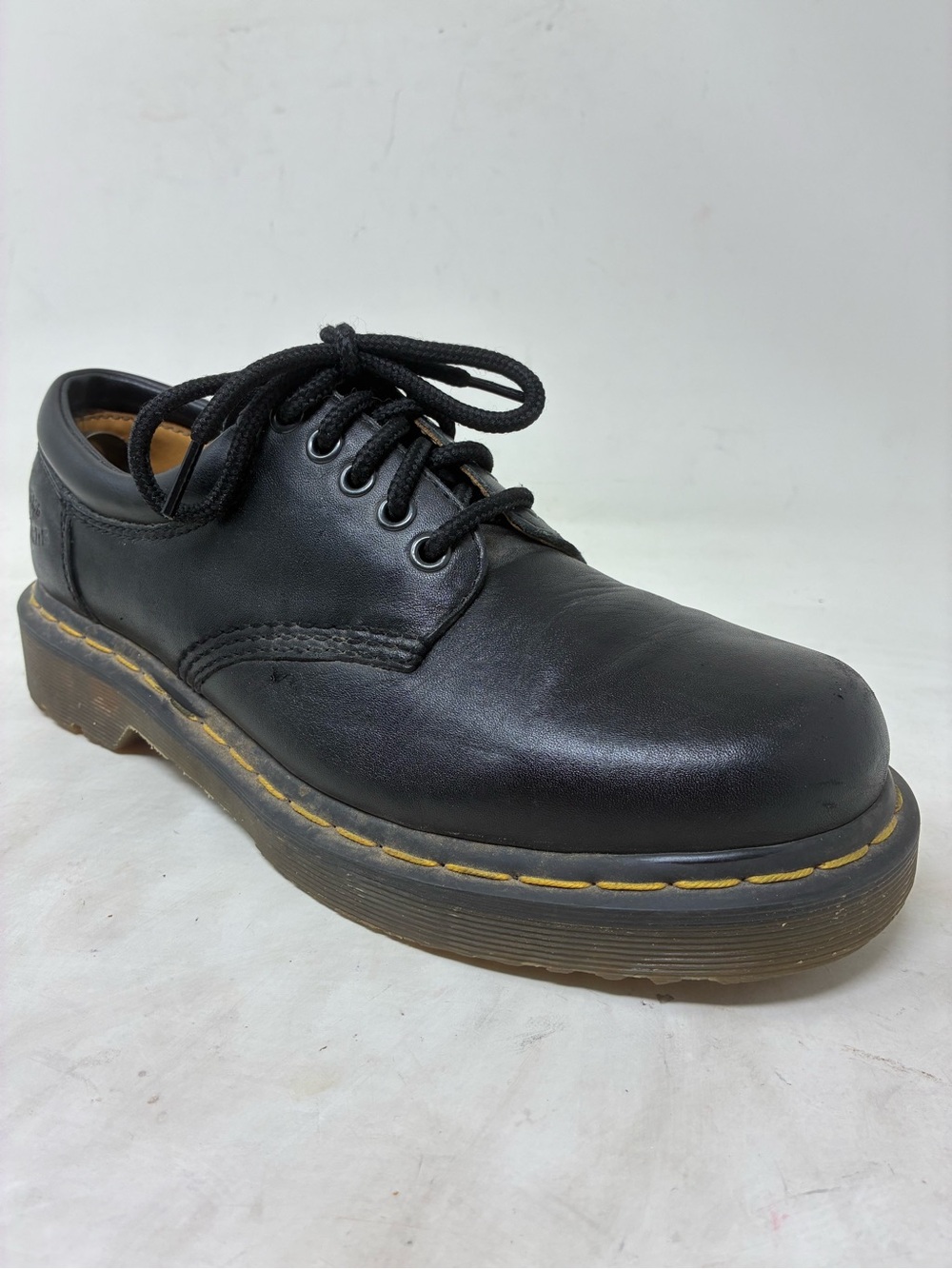 Dr. Martens Classic Black Leather Lace-Up Men’s Shoes